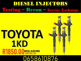 Toyota 1kd Diesel Injectors For Sale On Exchange