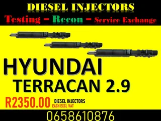 Hyundai Terrican 2.9 Diesel Injectors For Sale On Exchange