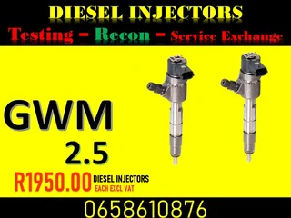 Gwm 2.5 Diesel Injectors For Sale On Exchange