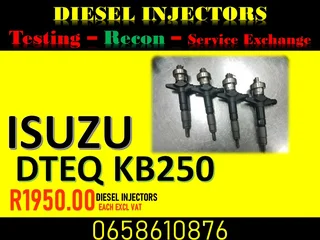 Isuzu Dteq Kb250 Diesel Injectors For Sale On Exchange