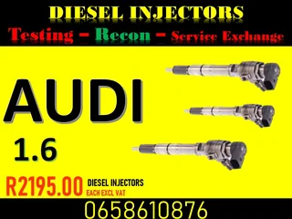 Audi 1.6 Diesel Injectors For Sale On Exchange