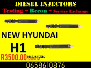 New Hyundai H1 Diesel Injectors For Sale On Exchange