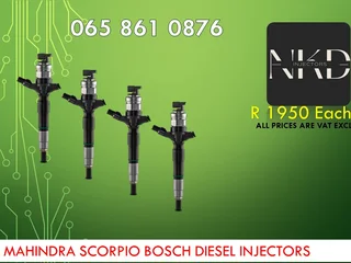 Mahindra Scorpio Diesel Injectors For Sale Or Recon