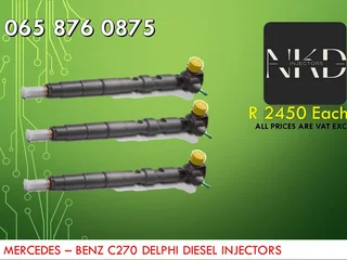 Mercedes C270 Diesel Injectors For Sale Or To Recon