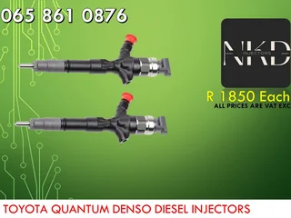 Toyota Quantum Diesel Injectors For Sale Nationwide
