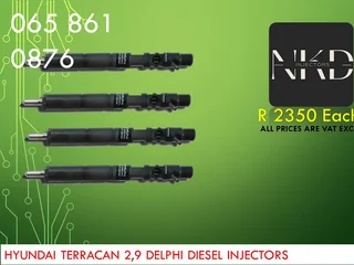 Hyundai Terrican 2.9 Diesel Injectors For Sale Nationwide