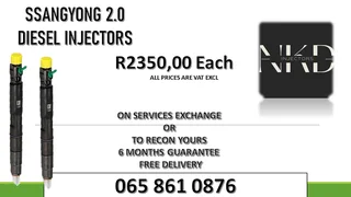 Ssangyong 2.0 Diesel Injectors For Sale With Warranty