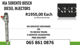 Kia Sorento Diesel Injectors For Sale With Warranty