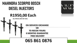 Mahindra Scorpio Diesel Injectors For Sale With Warranty