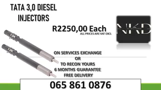 Tata 3.0 Diesel Injectors For Sale On Exchange With Warranty