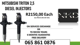 Mitsubishi Triton 2.5 Diesel Injectors For Sale With Warranty