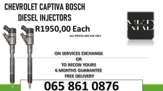 Chevrolet Captiva Diesel Injectors For Sale On Exchange With Warranty