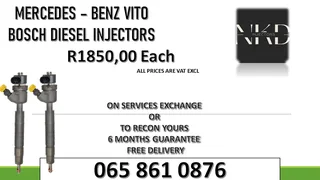 Mercedes Benz Vito Diesel Injectors For Sale With Warranty