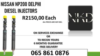 Nissan Np200 Diesel Injectors For Sale With Warranty