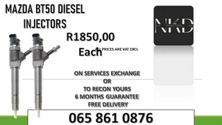 Mazda Bt50 Diesel Injectors For Sale With Warranty