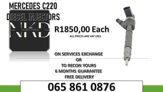Mercedes C220 Diesel Injectors For Sale With Warranty