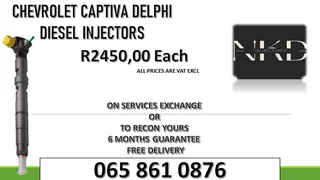 Chevrolet Captiva Diesel Injectors For Sale With Warranty