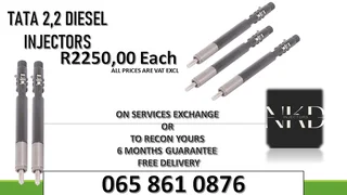 Tata 2.2 Diesel Injectors For Sale With Warranty