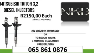 Mitsubishi Triton 3.2 Diesel Injectors For Sale With Warranty