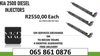 Kia 2500 Diesel Injectors For Sale With Warranty