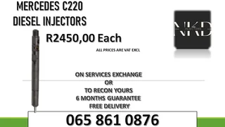 Mercedes C220 Diesel Injectors For Sale Or The Same Day Recon