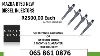 Mazda Bt50 New Diesel Injectors For Sale With Warranty