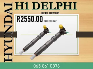 Hyundai H1 Diesel Injectors For Sale With Test Reporst