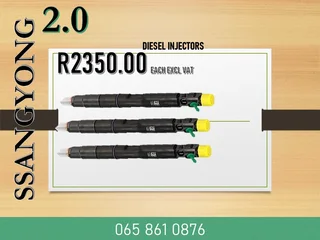 Ssangyong 2.0 Diesel Injectors For Sale With Test Reports