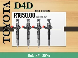 Toyota D4d Diesel Injectors For Sale With Test Reports