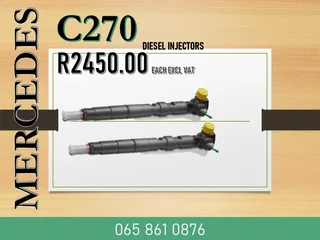 Mercedes C270 Diesel Injectors For Sale With Test Reports
