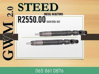 Gwm 2.0 Steed Diesel Injectors For Sale With Test Report