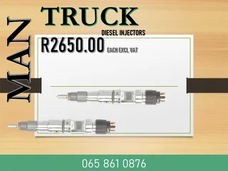 Man Truck Diesel Injectors For Sale With Test Report
