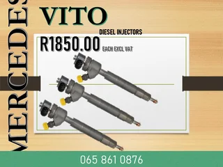Mercedes Benz Vito Diesel Injectors For Sale With Test Report