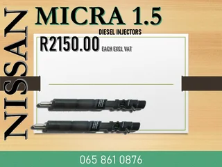 Nissan Micra 1.5 Diesel Injectors For Sale With Test Report