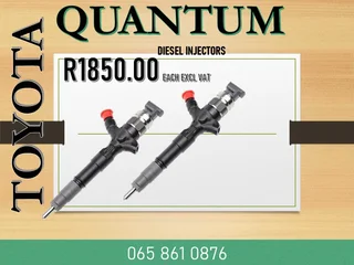 Toyota Quantum Diesel Injectors For Sale With Test Report