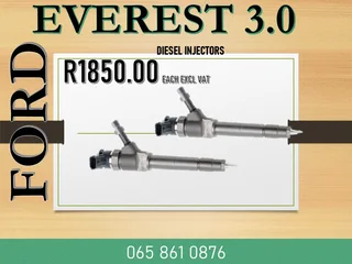 Ford Everest (3.0/bt50) Diesel Injectors For Sale With Test Report
