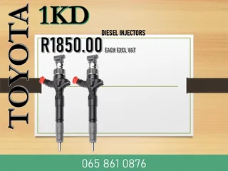 Toyota 1kd Diesel Injectors For Sale With Test Report