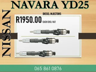 Nissan Navara Yd25 Diesel Injectors For Sale With Test Report