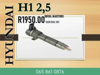 Hyundai H1 Diesel Injectors For Sale With Test Report