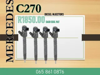 Mercedes C270 Diesel Injectors For Sale With Test Report
