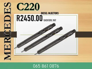 Mercedes C220 Diesel Injectors For Sale With Test Report