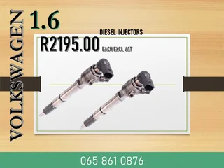 Volkswagen 1.6 Diesel Injectors For Sale With Test Report