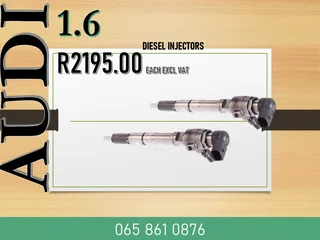 Audi 1.6 Diesel Injectors For Sale With Test Report