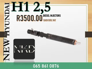 New Hyundai H1 Diesel Injectors For Sale With Test Report