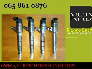 Gwm 2.8 Diesel Injectors For Sale On Exchange