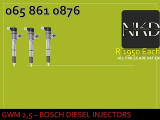 Gwm 2.5 Diesel Injectors For Sale On Exchange