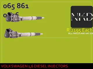 Volkswagen 1.6 Diesel Injectors For Sale On Exchange