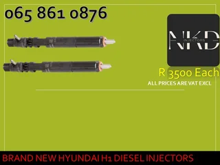 New Hyundai H1 Diesel Injectors For Sale On Exchange