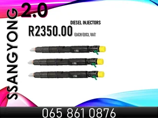 Ssanyong 2.0 Diesel Injectors For Sale Or To Recon
