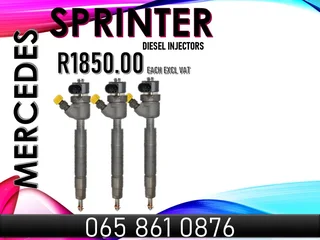 Mercedes Benz Sprinter Diesel Injectors For Sale Or To Recon